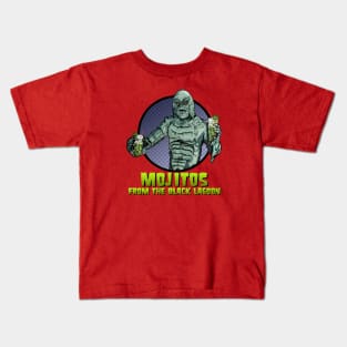 Mojitos from the Black Lagoon Kids T-Shirt